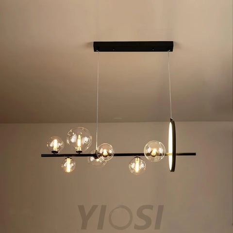 Mita Chandelier with 7/10 heads - Hailey-1-Yiosilamp