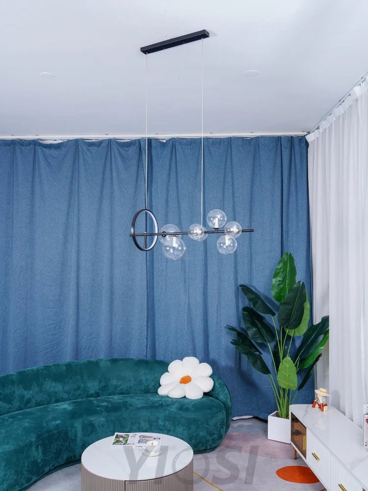 Mita Chandelier with 7/10 heads - Hailey-1-Yiosilamp