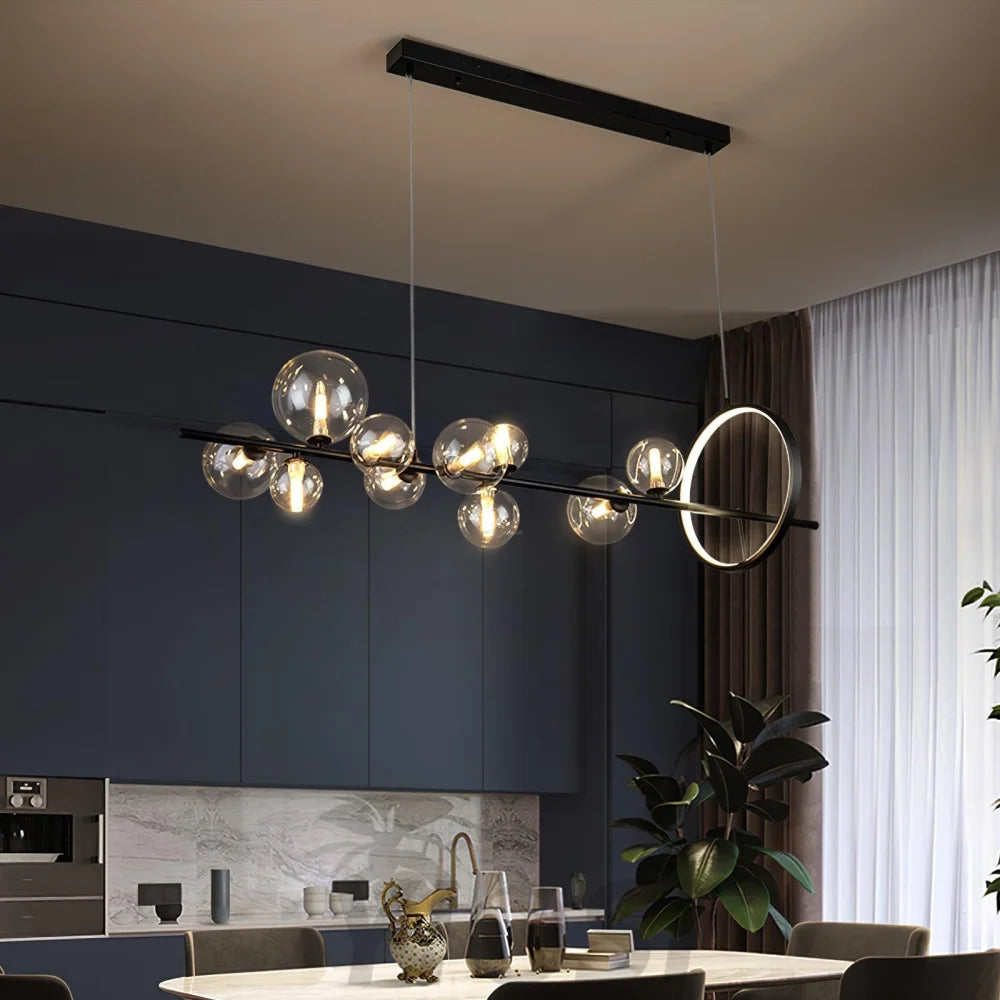 Mita Chandelier with 7/10 heads - Hailey-1-Yiosilamp