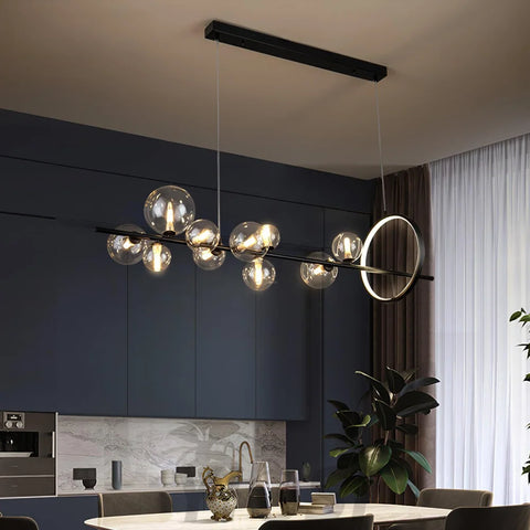 Mita Chandelier with 7/10 heads - Hailey-1-Yiosilamp