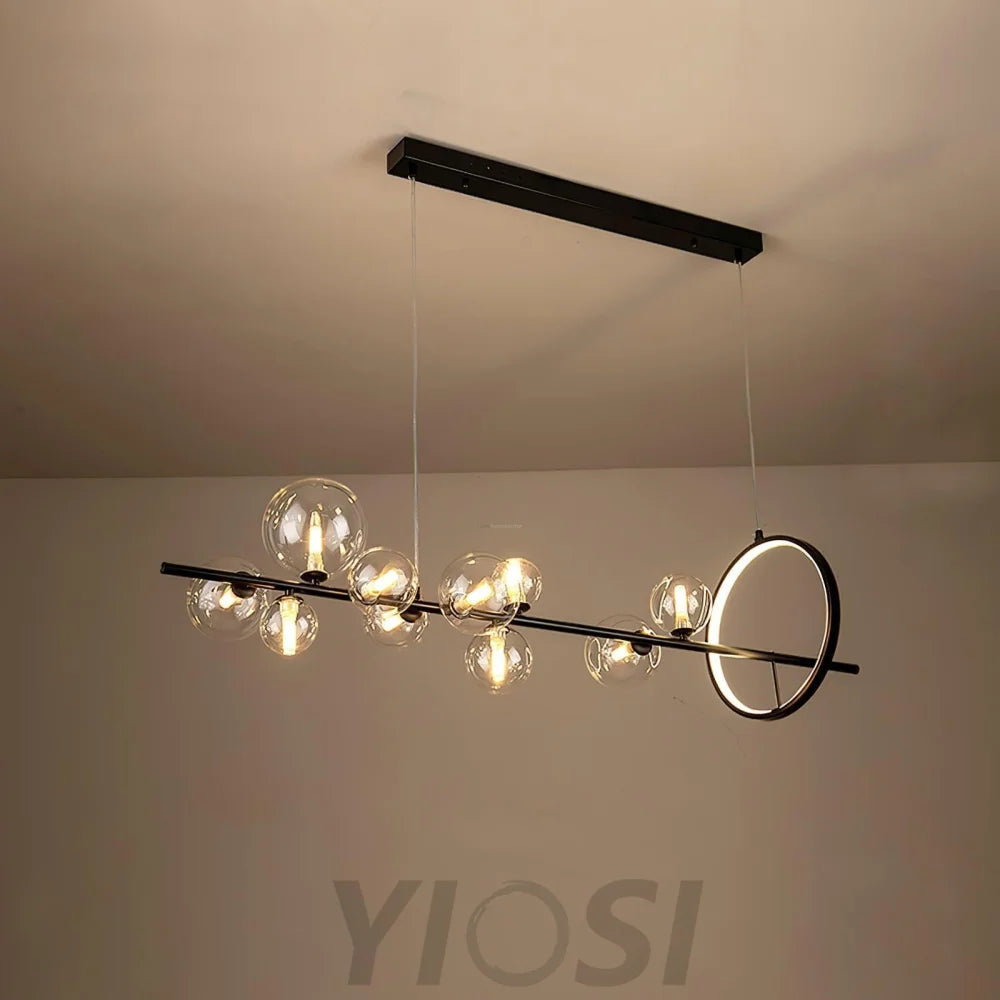 Mita Chandelier with 7/10 heads - Hailey-1-Yiosilamp