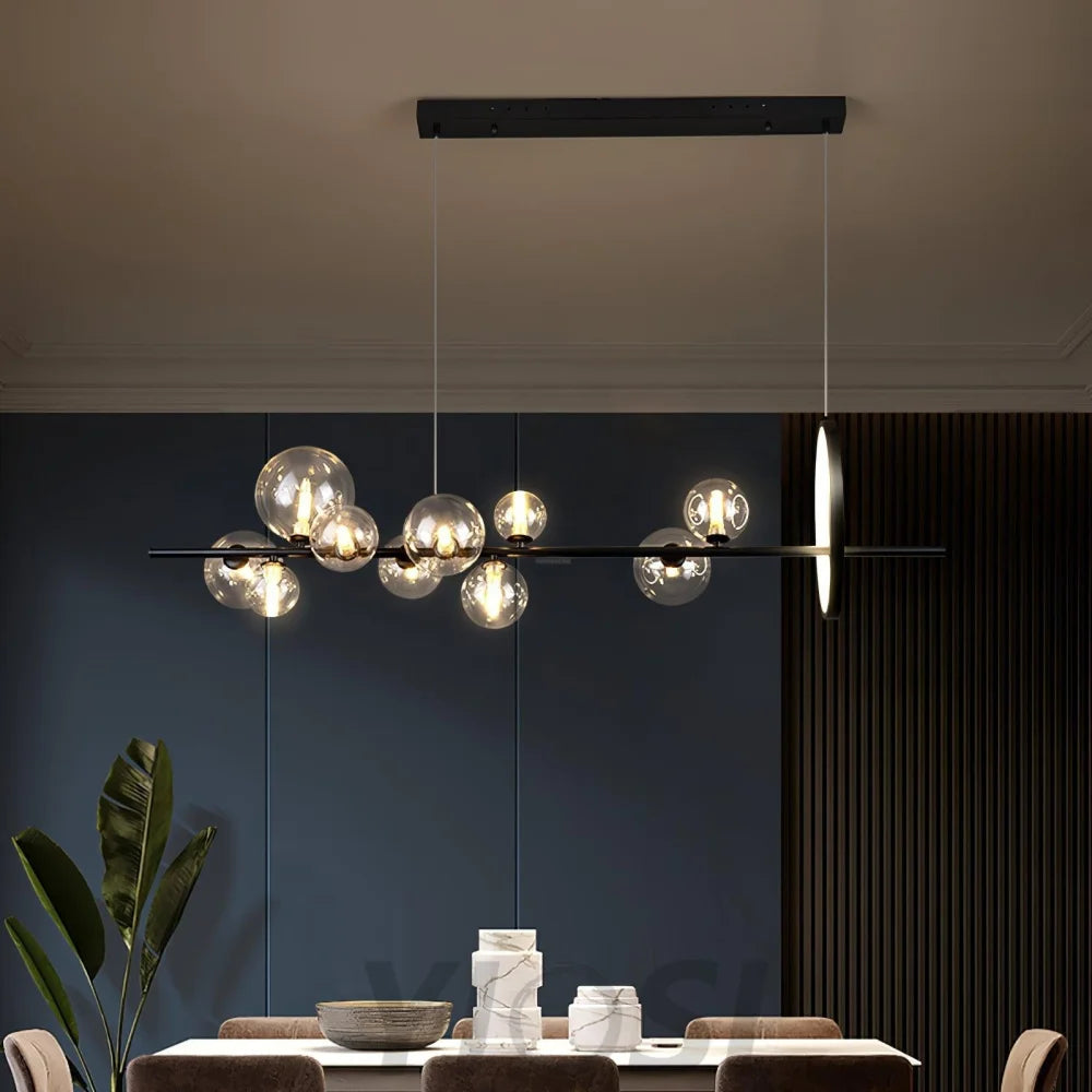 Mita Chandelier with 7/10 heads - Hailey-1-Yiosilamp