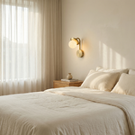 Yiosi Arbor Branch Single Bud Alabaster Wall Sconce - Image 4