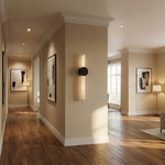 Yiosi Linear Rod Double Ended Alabaster Wall Sconce - Image 4