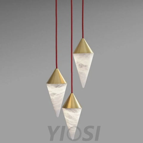 Modern Alabaster Cone Cluster Chandelier Chandeliers For Dining Room Stairways Foyer Bedrooms