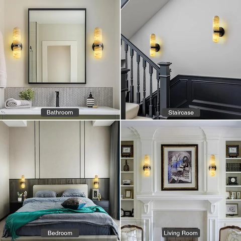 Modern Alabaster Wall Lamp