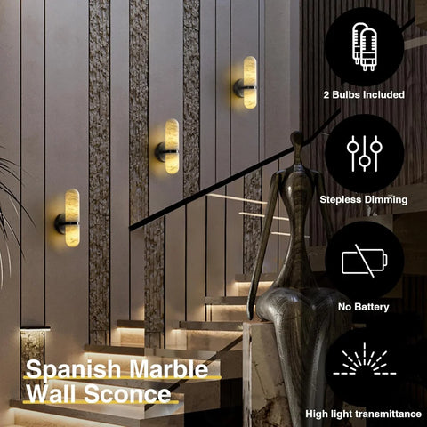 Modern Alabaster Wall Lamp