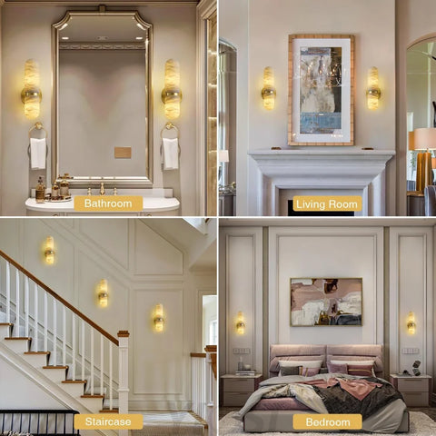 Modern Alabaster Wall Lamp