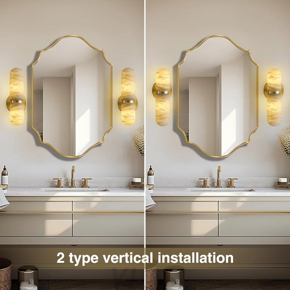 Modern Alabaster Wall Lamp