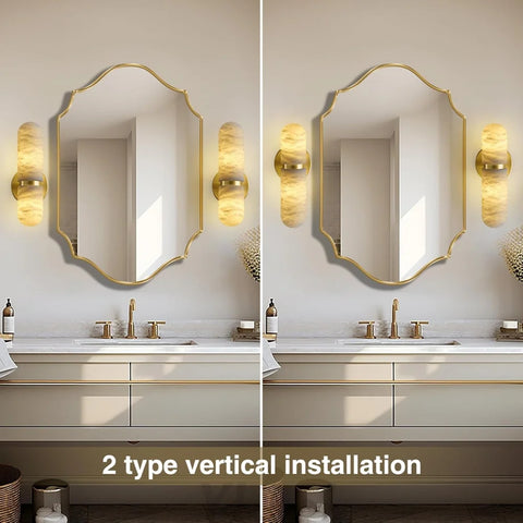 Modern Alabaster Wall Lamp