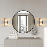 Modern Alabaster Wall Sconce - 2 Pack
