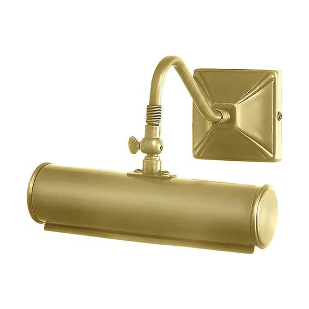 Modern Art Leo Picture Light 8’’ 14’’ 8’’ / Aged Brass Picture Light