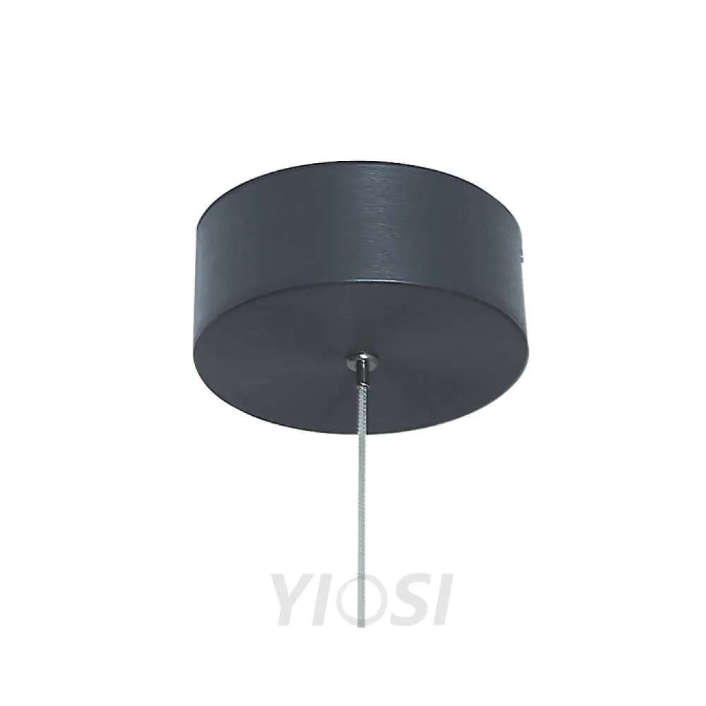 Modern Black & White Chandelier