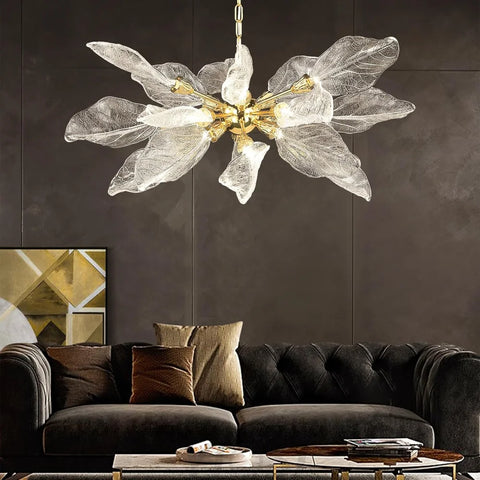Modern blade-type Chandelier
