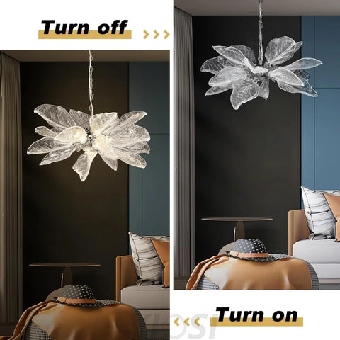 Modern blade-type Chandelier