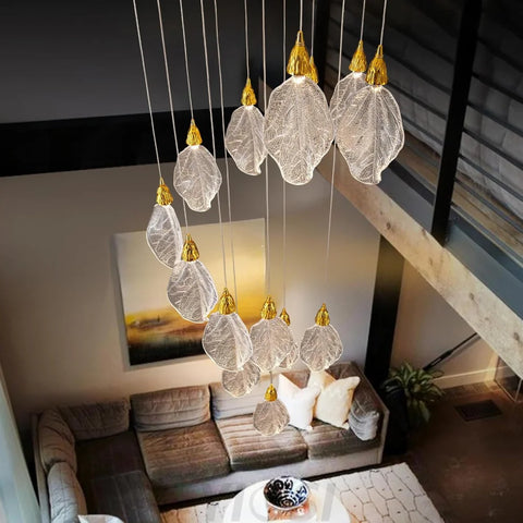 Modern blade-type Chandelier