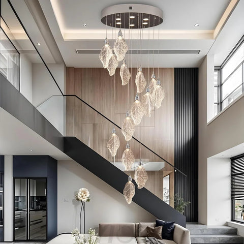 Modern blade-type Chandelier