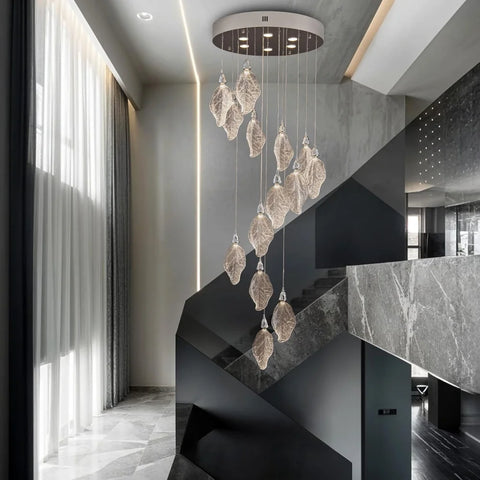 Modern blade-type Chandelier