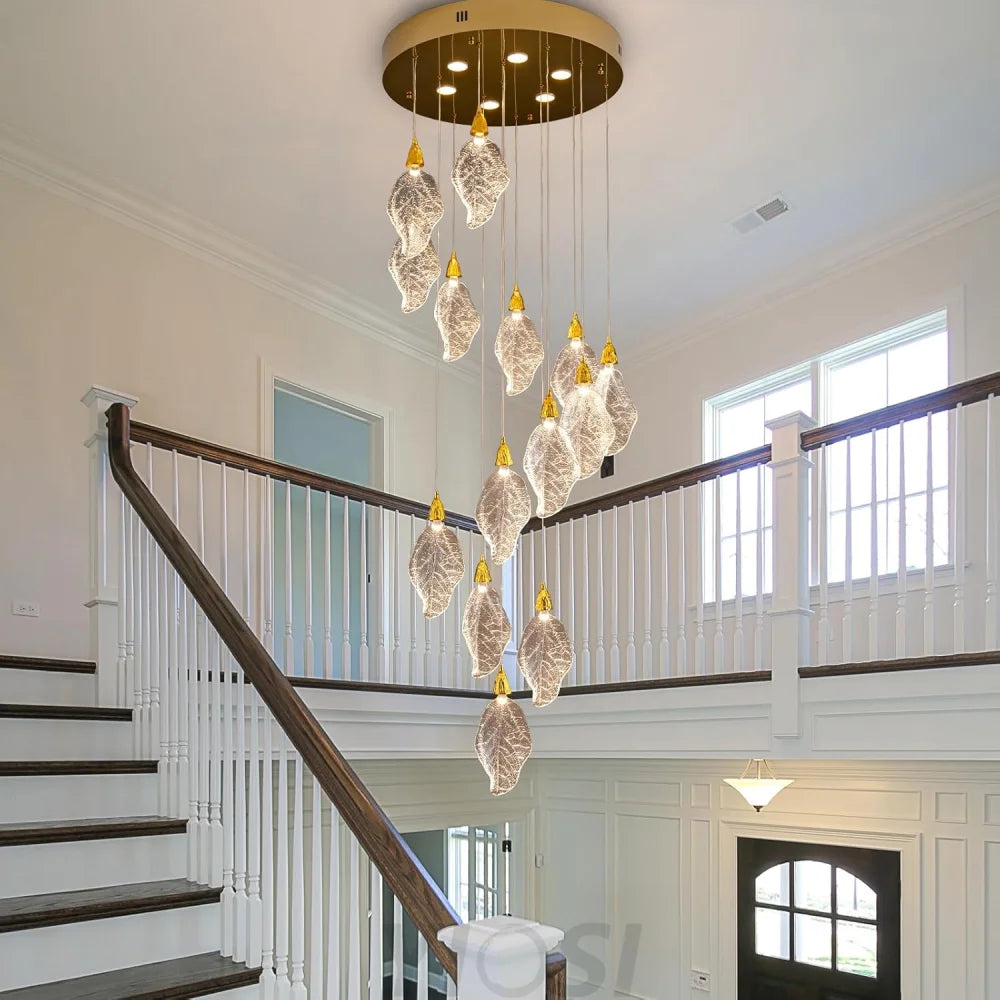 Modern blade-type Chandelier