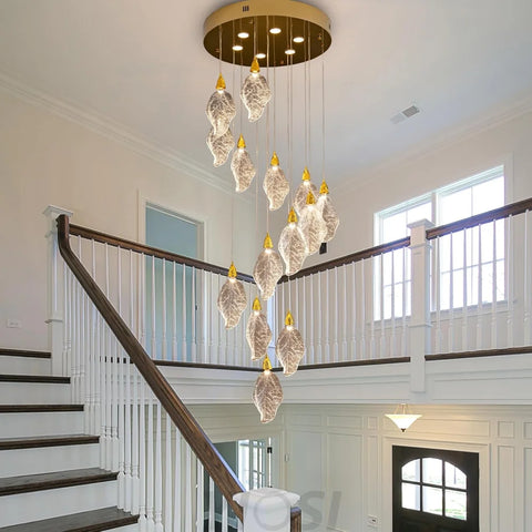 Modern blade-type Chandelier