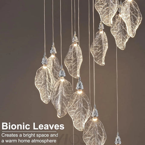 Modern blade-type Chandelier