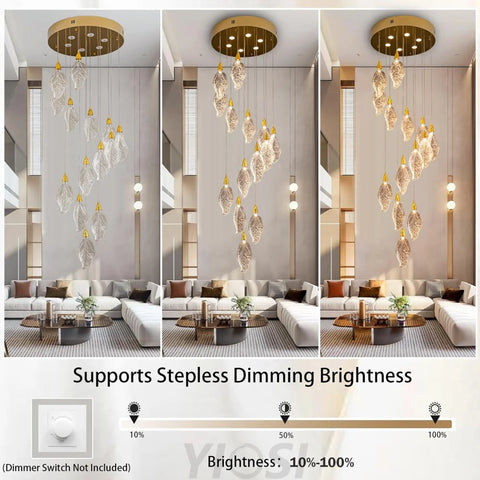 Modern blade-type Chandelier
