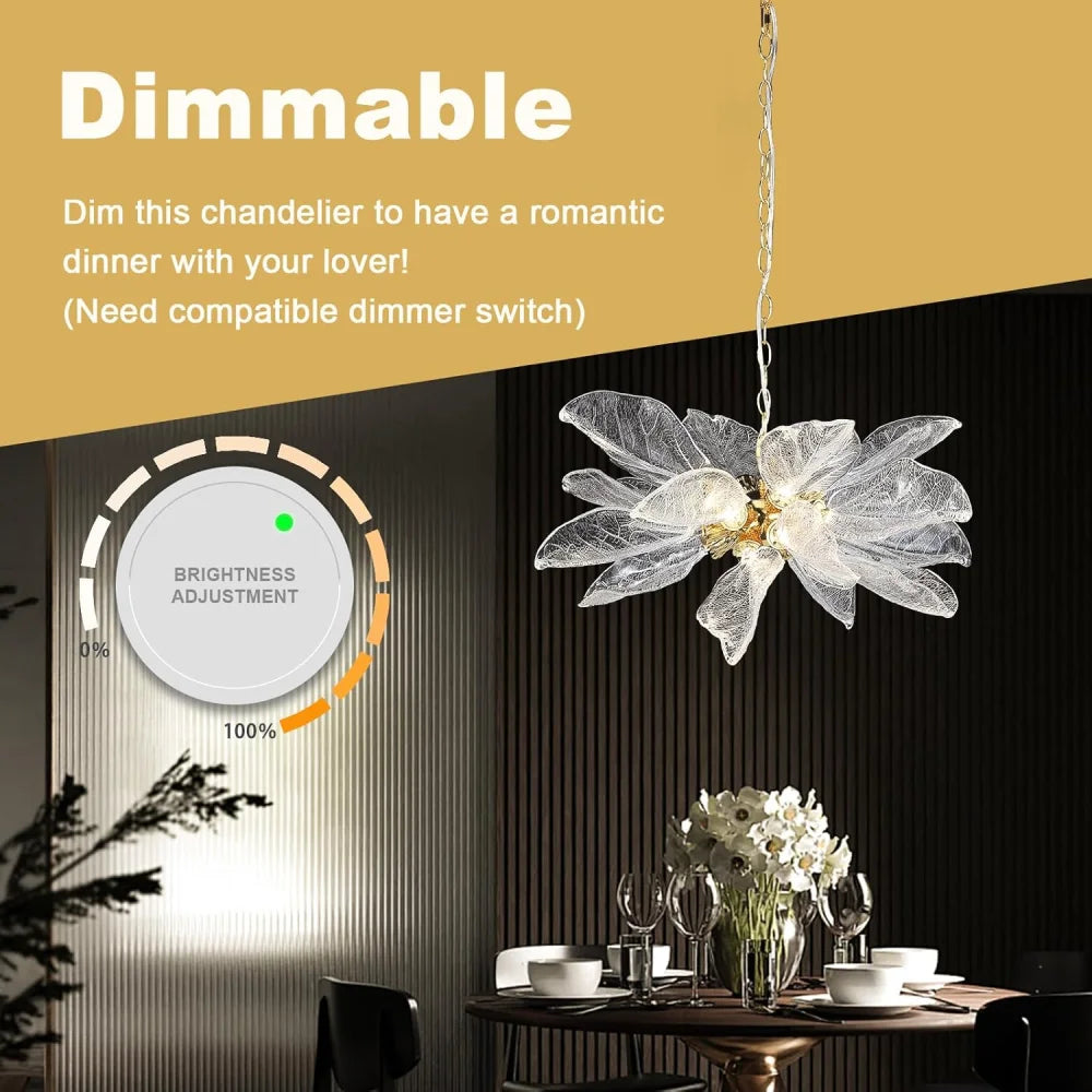 Modern blade-type Chandelier