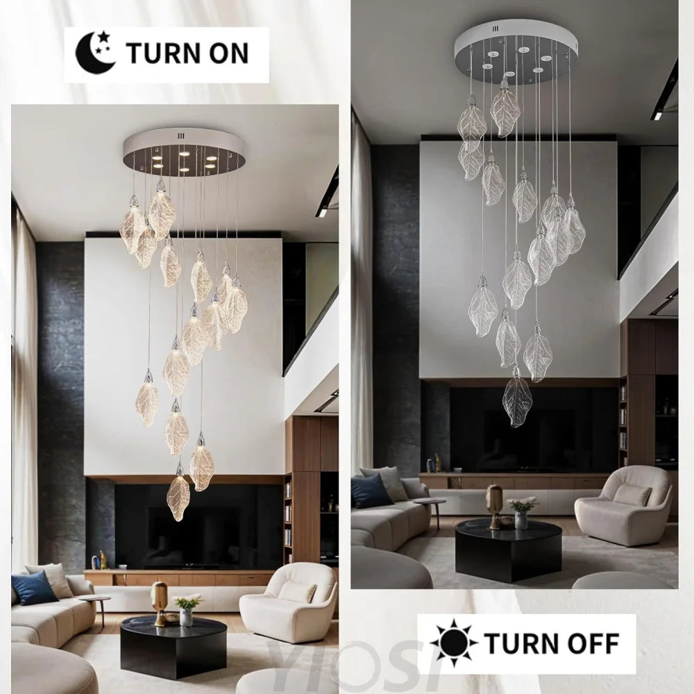 Modern blade-type Chandelier