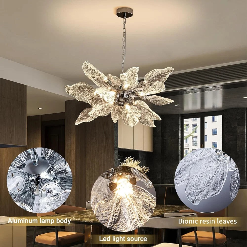 Modern blade-type Chandelier