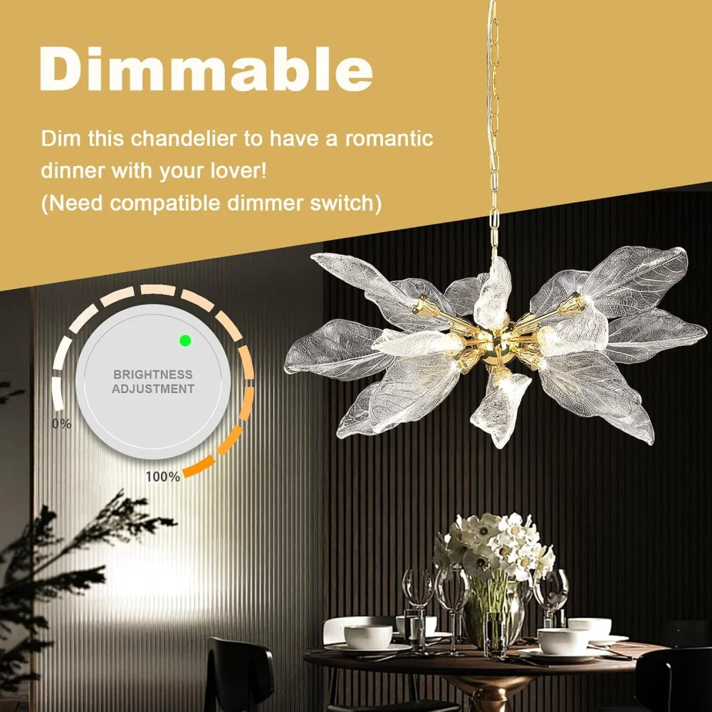 Modern blade-type Chandelier