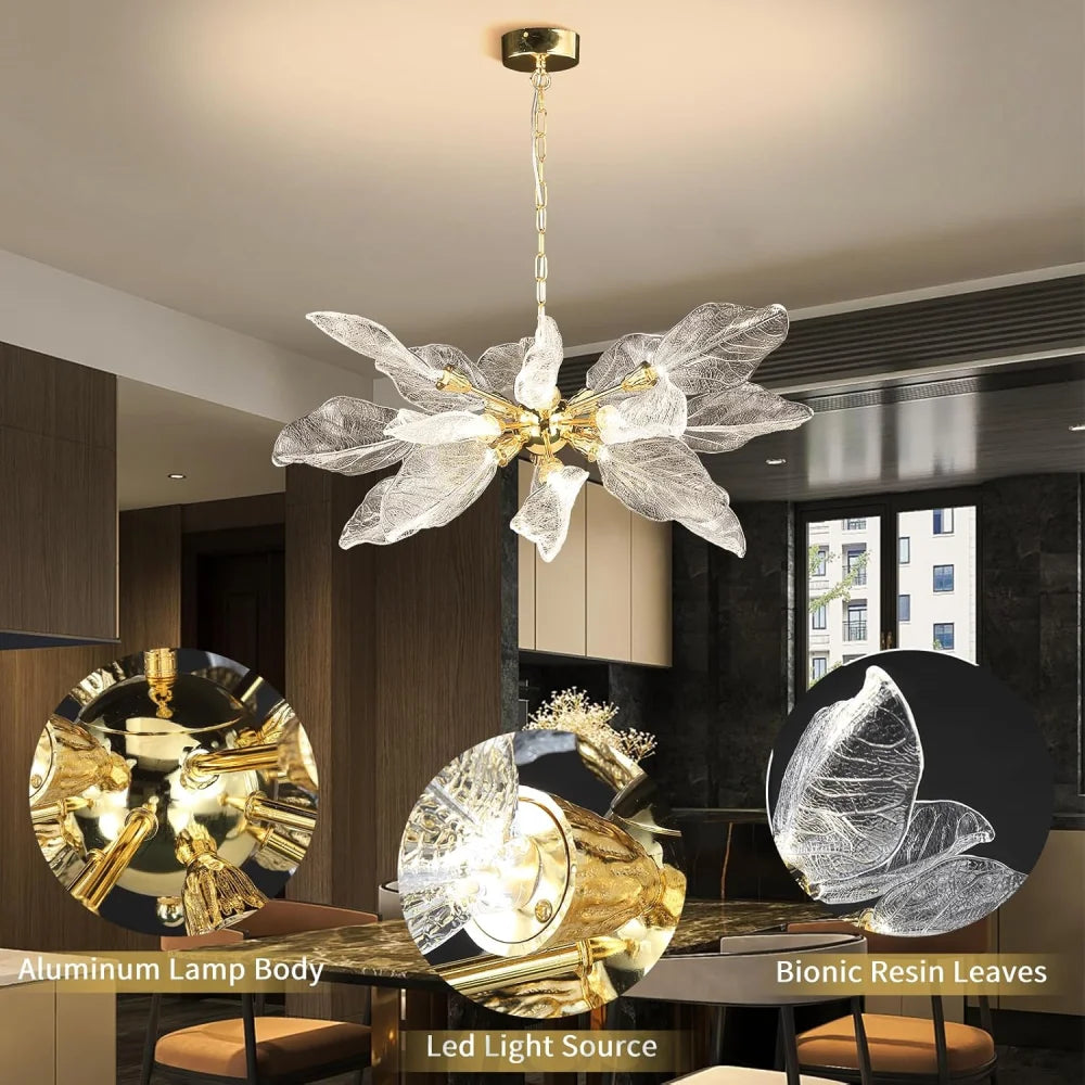 Modern blade-type Chandelier