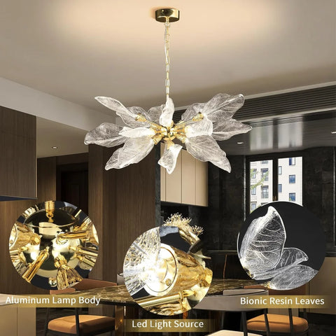 Modern blade-type Chandelier