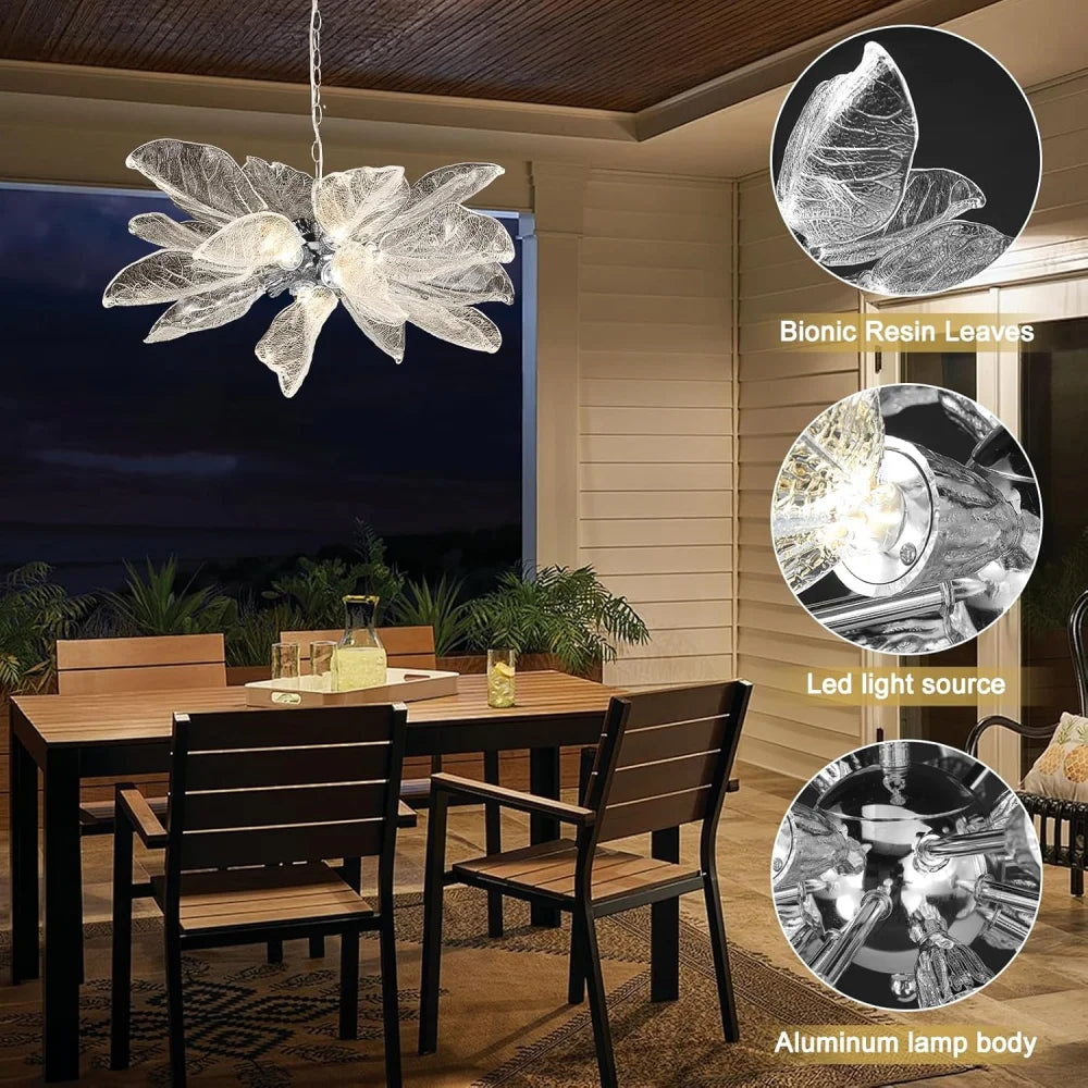 Modern blade-type Chandelier