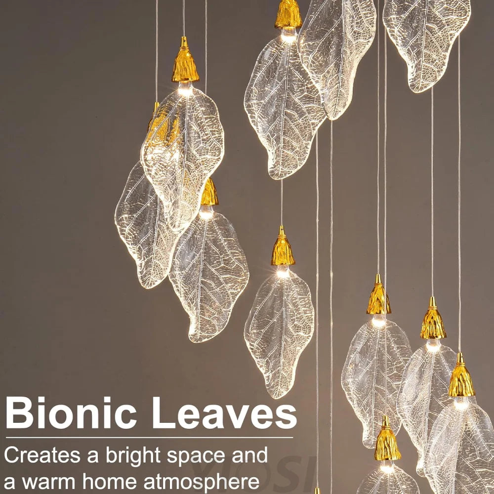 Modern blade-type Chandelier