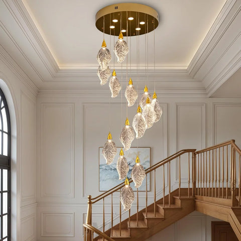 Modern blade-type Chandelier