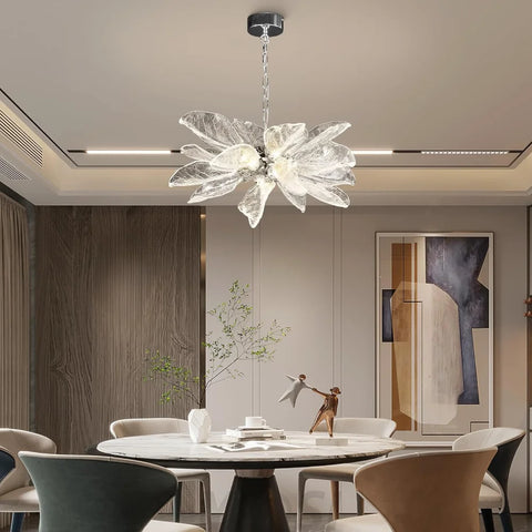 Modern blade-type Chandelier