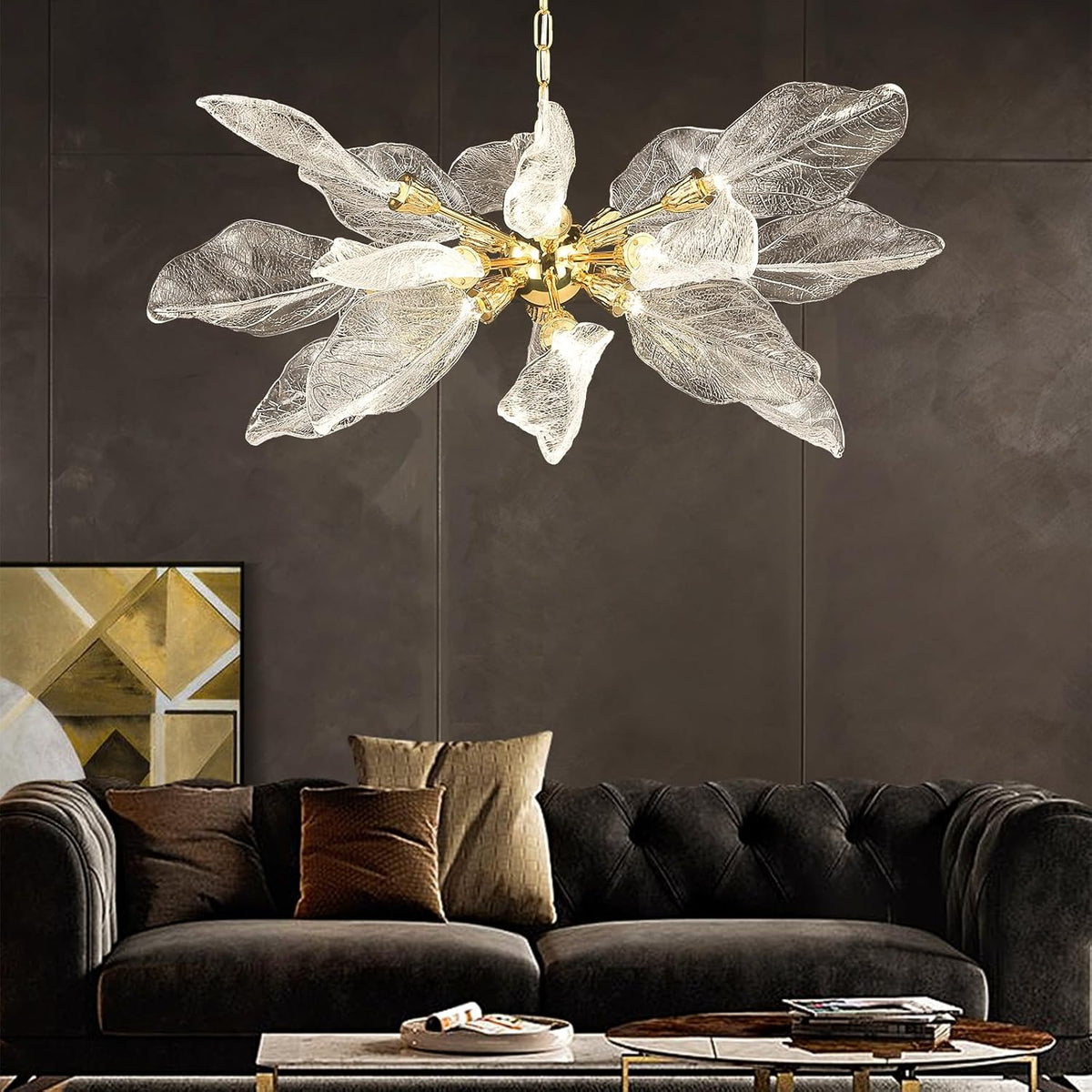 Modern blade-type Chandelier