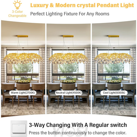 Modern branch-and-leaves-shaped chandelier