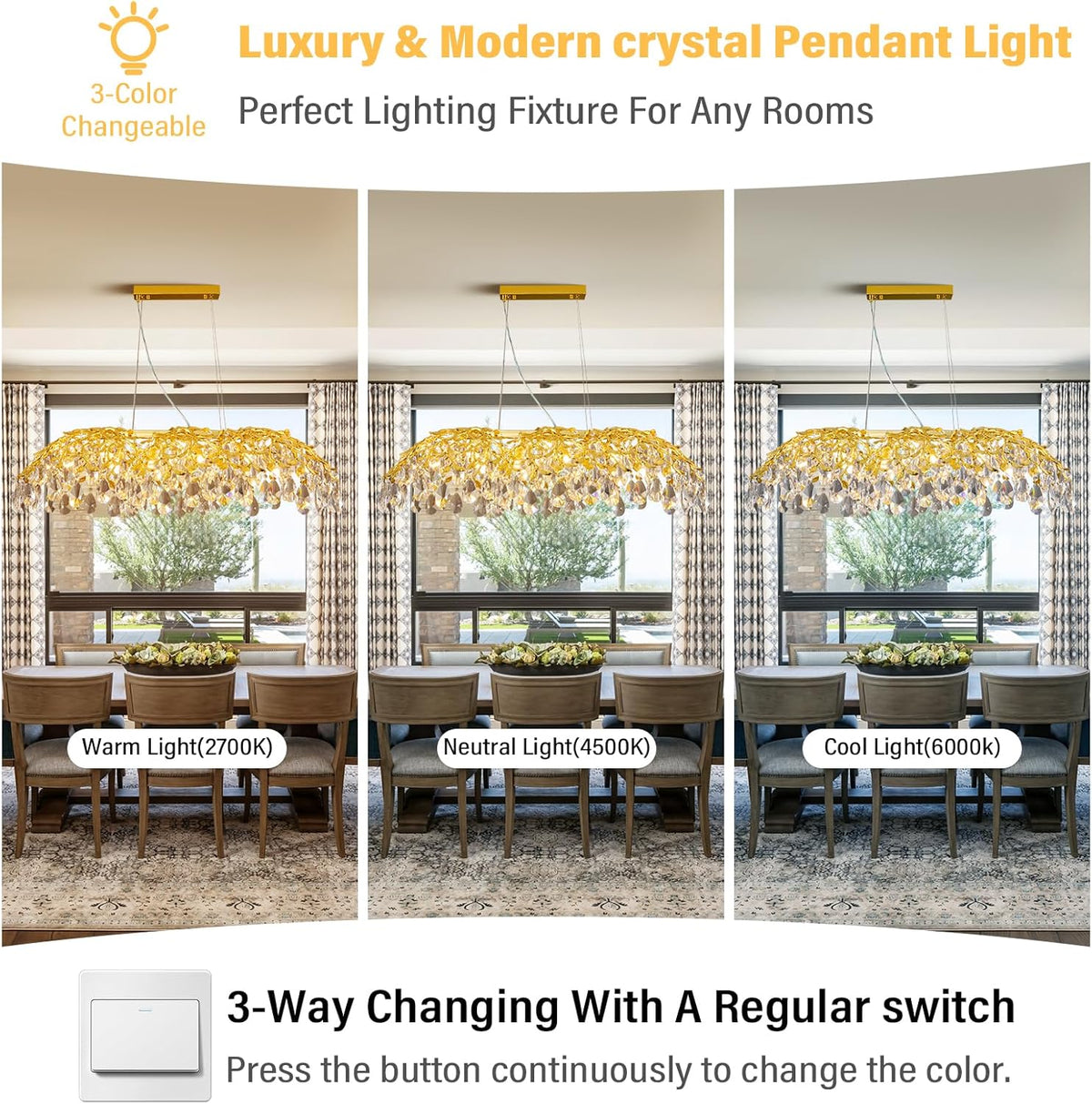 Modern branch-and-leaves-shaped chandelier
