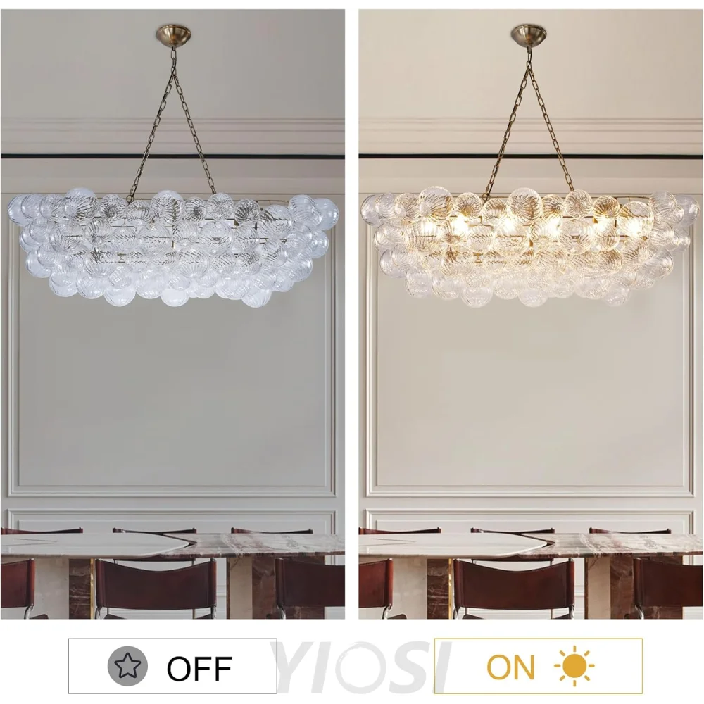 Modern Bubble Chandelier – A Perfect Blend of Modern and Antique Elegance