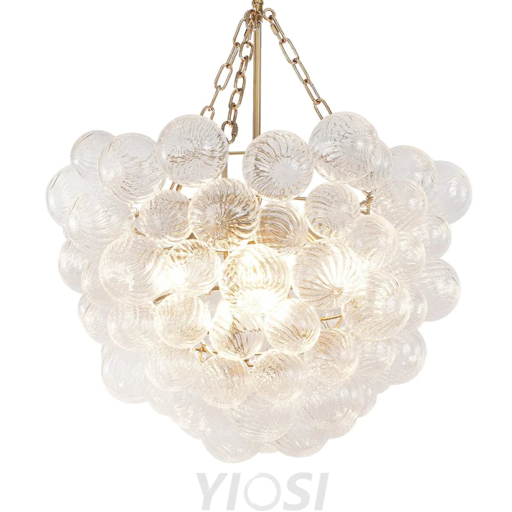 Modern Bubble Chandelier – A Perfect Blend of Modern and Antique Elegance D24inch