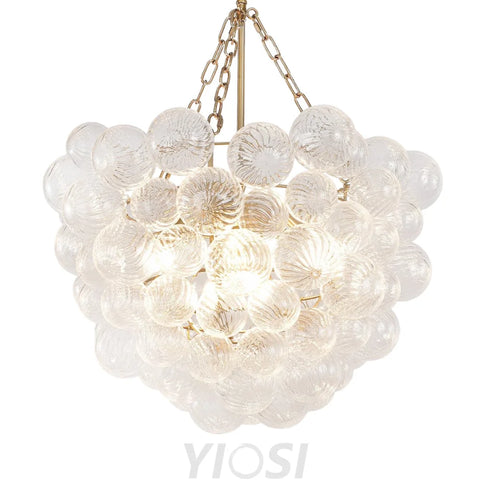 Modern Bubble Chandelier – A Perfect Blend of Modern and Antique Elegance D24inch