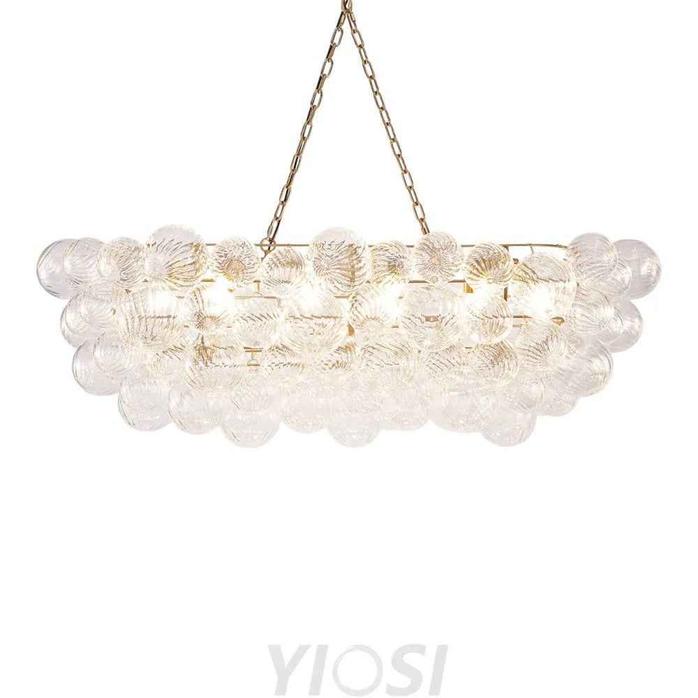 Modern Bubble Chandelier – A Perfect Blend of Modern and Antique Elegance D51.2inch