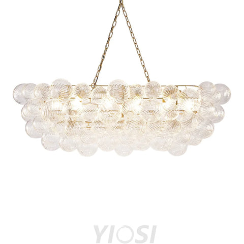Modern Bubble Chandelier – A Perfect Blend of Modern and Antique Elegance D51.2inch