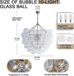 Modern Bubble Chandelier – A Perfect Blend of Modern and Antique Elegance