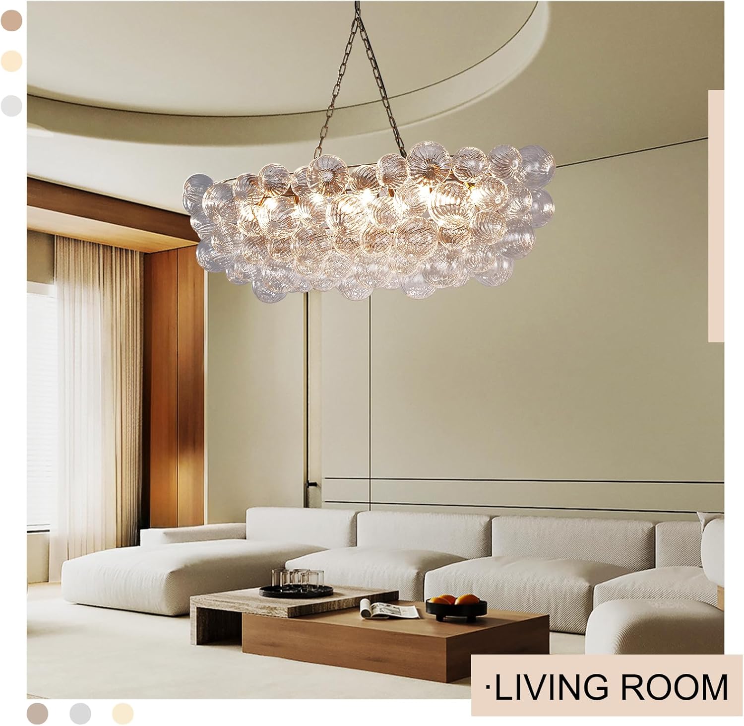 Modern Bubble Chandelier – A Perfect Blend of Modern and Antique Elegance