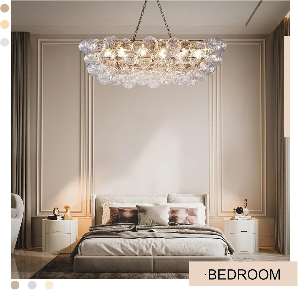 Modern Bubble Chandelier – A Perfect Blend of Modern and Antique Elegance