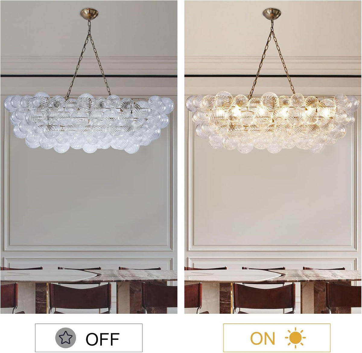 Modern Bubble Chandelier – A Perfect Blend of Modern and Antique Elegance