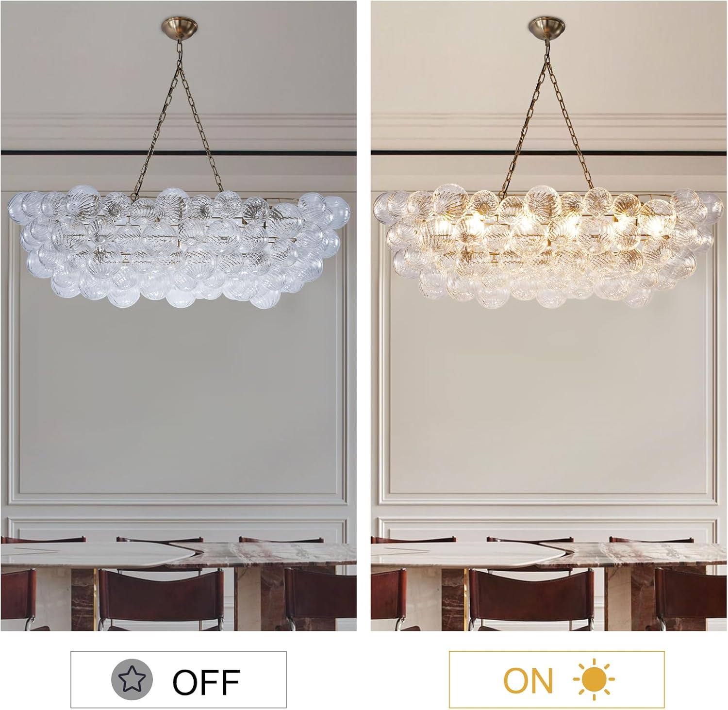 Modern Bubble Chandelier – A Perfect Blend of Modern and Antique Elegance