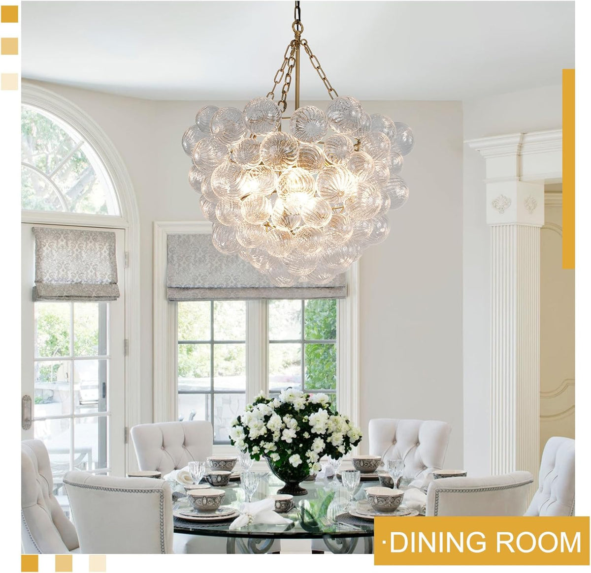Modern Bubble Chandelier – A Perfect Blend of Modern and Antique Elegance